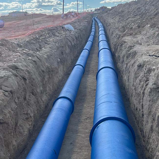 Aymartech, Especialistas en tuberías PE, fundición, PVC y fibra